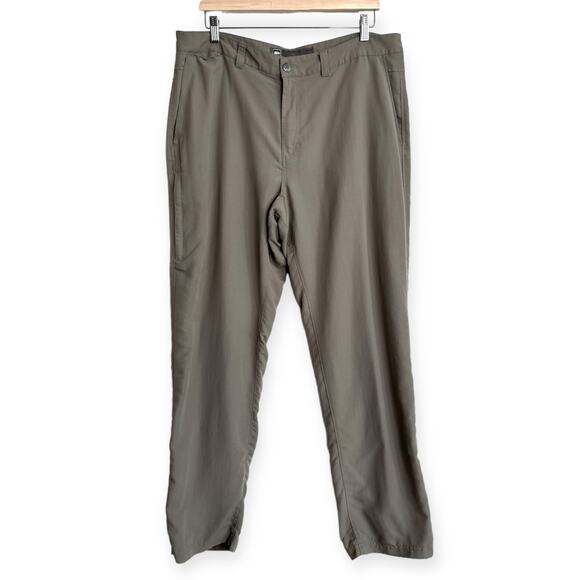 REI Co-Op Green Adventures UPF 50 Quick Dry Hiking Pants Men's Size 38x32 - Picture 1 of 16